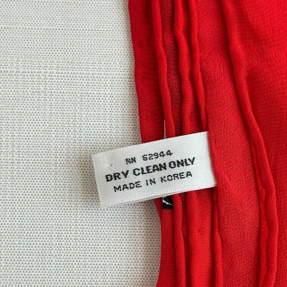 Bill Blass Polka Dot Silk Scarf, Houndstooth, 34x34 NWT Vintage - Picture 5 of 8